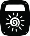 Jeeptails Spiral Sun Symbol Tail Lamp Light Covers For Jeep Cj Or Yj And Tj Wranglers Black Set Of 2 