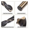 Uxcell 6pcs Jobber Drill Bits 5mm 0 197 Black Nitride Gold Titanium Coated M2 High Speed Steel Hss Twist For Stainless Aluminum