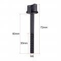 Uxcell M6 X 30mm Thumb Screw Bolt 60mm Rod Hand Driven Spade Nylon Plastic Screws Metric Partial Thread For Rc Model Aircraft 5