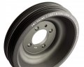Vms Racing 90-99 Light Weight Billet Aluminum Crankshaft Crank Pulley Compatible With Mitsubishi Eclipse Eagle Talon 1990-1999