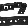 Ho1066106 Front Bumper Cover Support Bracket Compatible With Honda Accord Sedan 2008-2012 Driver Left Side Polished Black