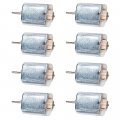 8pcs 10mm Round Shaft Car Door Lock Motors Fc-280pc-22125 Fit For Lexus Toyota Mabuchi Replacemnet Flat D Repair 