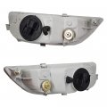 Pair Of Halogen H3 12v 55w Fog Lights Clear Lens Front Driving Lamps For Toyota Corolla 2001-2002 81220-02030 81210-02040 