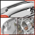 A-premium Tailgate Bezel Exterior Door Handles Compatible With Chevrolet Silverado 1500 04-06 2500 2004 3500 01-06 Gmc Sierra