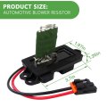 Hvac Blower Motor Resistor For 1999-2006 Chevy Silverado Gmc Sierra 1500 2500 3500 Yukon Xl Tahoe Suburban Cadillac Escalade