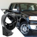 Saihisday 4l3z-9927936-ba Fuel Filler Gas Cap Door Lid Housing And Kit Replacement For F Series 150 2004-2008 Replaces 924-801