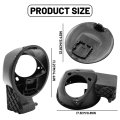 Saihisday 4l3z-9927936-ba Fuel Filler Gas Cap Door Lid Housing And Kit Replacement For F Series 150 2004-2008 Replaces 924-801