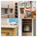 60 Pcs 90 Degrees Plastic Corner Braces Nylon Shelf Right Angle Brackets With Screws For Cabinets And Cupboards Yellow 
