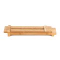 Sharpening Stone Holder Sink Bridge With Adjustable Slider Heavy Base Easy Honing Stainless Steel Hardware Accessories Bamboo 