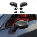 Linskip Mirror Covers Driver And Passenger Side Caps For Dodge Challenger 2009-present Carbon Fiber Cover Replacement Door 