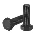 20pcs 1 2-13 X 1-1 2 Hex Head Bolts 304 Stainless Steel Fully Threaded Screw Black Oxide Finish For Construction Machinery 