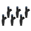 0280155784 Holes 6pcs Fuel Injectors For Jee-p Cherokee Grand Wrangler 4 0l Dodg-e Ram 1500 2500 3500 5 2l 1999-2004 