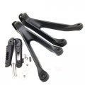 Httmt Mt390-012- Black Rear Passenger Foot Pegs Bracket Fit Compatible With Cbr1000rr 2008 2009 2010