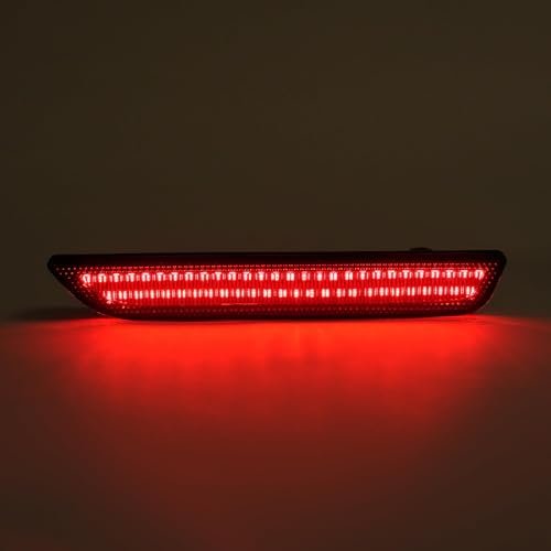 Hecasa Rear Bumper Led Side Marker Light For 2010-2014d Mustang Base Gt Shelby Gt500 Boss 302 Tail Red Lamp Replacement For