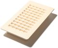 Decor Grates Pl408-al 4-inch By 8-inch Plastic Floor Register Almond 
