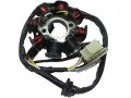 Gy6 50cc 125cc 150cc Go Kart Moped Scooter Atv Plug Magneto Cdi Box Ign Coil 8 Pole Stator Ac 