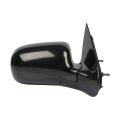 Black Right Side Mirror Fit For 2005-2009 Chevy Uplander Smooth Glass Manual Folding 