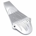 Httmt Flame Drive Shaft Cover Compatible With 1998-2015 Yamah V-star 650 Classic Custom