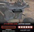 Sautvs Led Rear Center Accent Tail Light Kit For Can-am Maverick X3 Auxiliary Lamp Brake Stop Taillight Assembly Can Am Max