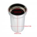 Gxywady 20 Pcs 33mm Lug Nut Covers Chrome Plastic Push On Style Replacement For Peterbilt Kenworth Freightliner Ford Volvo