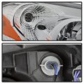 Headlight Headlamp For 2006-2008 Buick Lucerne Cx Driver Side Only Titanium Clear Lens With Chrome Housing Halogen Light Source