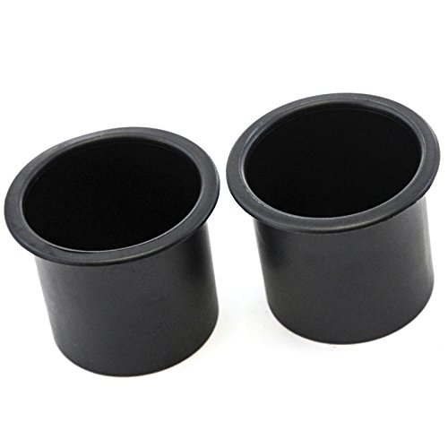 Red Hound Auto 2 Center Console Front Cup Holder Inserts 2006-2012 For Ford Fusion Liners Replacement