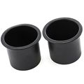 Red Hound Auto 2 Center Console Front Cup Holder Inserts 2006-2012 For Ford Fusion Liners Replacement