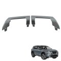 Front Bumper Molding Trim Replacement For Rogue 2024 Chrome Appearance Lower Face Bar Step Pad 62074-4mt0a 62075-4mt0a 2 Piece 