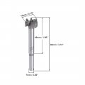 Uxcell Forstner Drill Bits 19mm Tungsten Carbide Wood Hole Saw Auger Opener Woodworking Hinge Drilling Boring Bit Cutter Gray