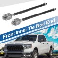 2pcs Front Inner Tie Rod Ends Kit Suspension Steering End For Dodge Ram 1500 2006-2010 2011-2012 Drag Link No Ev800098