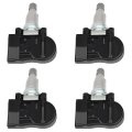 Tpms Tire Pressure Monitoring System Sensor 315 Mhz 5139640aa For Chrysler Dodge Jeep 4 Piece Set Pre Programmed Replacement 