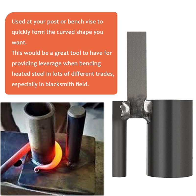 1 Inch Blacksmith Hardy Anvil Tool Turning Bending Forging Scrolling Twisting Jig