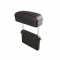 Car Armrest Support Elbow Rest Pad And Extender Console Storage Organizer Adjustable Height Comfort Wrist Universal Fit For 