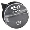 Engine Oil Filler Cap For Chevy Trax 2013 To023 Plastic Round Black 2 36 In Width And 2 98 Height Part 25192632 