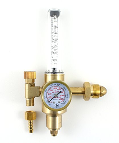 Argon Co2 Tig Mig Flow Meter Welding Regulator Welder Gauge Sa A Cga580