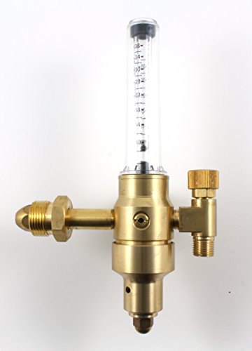 Argon Co2 Tig Mig Flow Meter Welding Regulator Welder Gauge Sa A Cga580