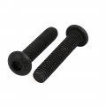 Uxcella 5pcs M6x30mm 10 9 Grade Left Hand Thread Bolt Lock Screw For Drill Chuck
