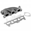 A-premium 2pcs Left Right Exhaust Manifold W Gaskets Dohc 6cyl 2 8 3 6l Compatible With Chevrolet Camaro 2010-2011 Cadillac Srx