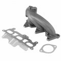 A-premium 2pcs Left Right Exhaust Manifold W Gaskets Dohc 6cyl 2 8 3 6l Compatible With Chevrolet Camaro 2010-2011 Cadillac Srx