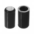 X Autohaux 10 Pcs 10mm 0 39 Silicone Hose Cap Intake Vacuum Tube End Plug For Car Black