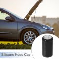 X Autohaux 10 Pcs 10mm 0 39 Silicone Hose Cap Intake Vacuum Tube End Plug For Car Black