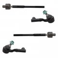 Front Inner Outer Tie Rod Rack End Set Kit 4pc For Bmw 328xi 335xi Xdrive Awd 