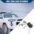 Hihaha No 69058-35180 Fuel Door Lock Cylinder With Keys For Toyota 4runner Pickup 1991-1995 Tank Filler Lid Gas Durable 1 Set