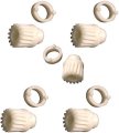 5 X Power Seat Track Rail Drive Gear Motor Repair Kit New 2-5 For Infiniti Q45 