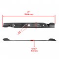 Caltric 2 Spindle Assembly Pulley Blade Compatible With Husqvarna Yt150 Yt180 Yt190 Yth130 Yth1342