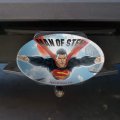 Superman Man Of Steel Oval Tow Trailer Hitch Cover Plug Insert
