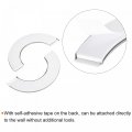 Uxcell Wall Split Flange 201 Stainless Steel Round Escutcheon Plate For 81mm Diameter Pipe 3pcs