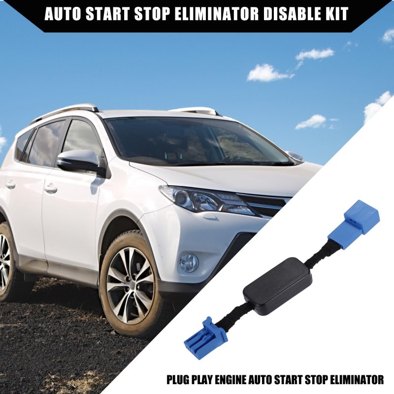 Hihaha Auto Start Stop Delete Disable For Toyota Rav4 2020-2023 Engine A-off System Cancel Device Cable Inner Durable Plastic 1