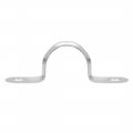 Uxcell 24mm 0 94 Rigid Pipe Strap 2 Holes Tube Straps 201 Stainless Steel Tension Clip Clamp 45pcs