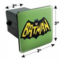 Batman Classic Tv Series Logo Tow Trailer Hitch Cover Plug Insert